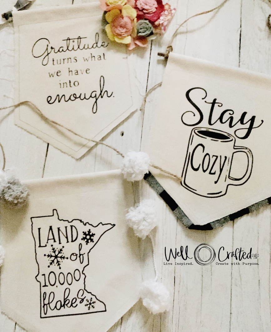 How To Make A Canvas Banner Well Crafted Studio