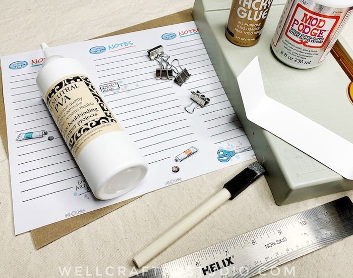 How to Make a DIY Tear-Off Notepad - Well Crafted Studio