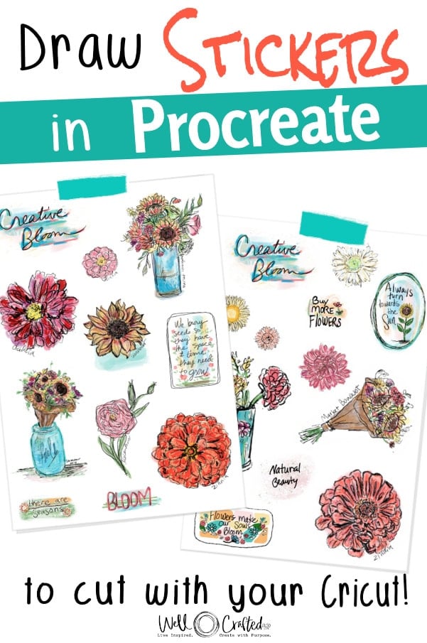 Procreate stickers deals