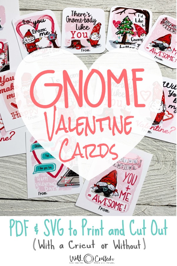 Download How To Make Diy Gnome Valentine Cards Well Crafted Studio