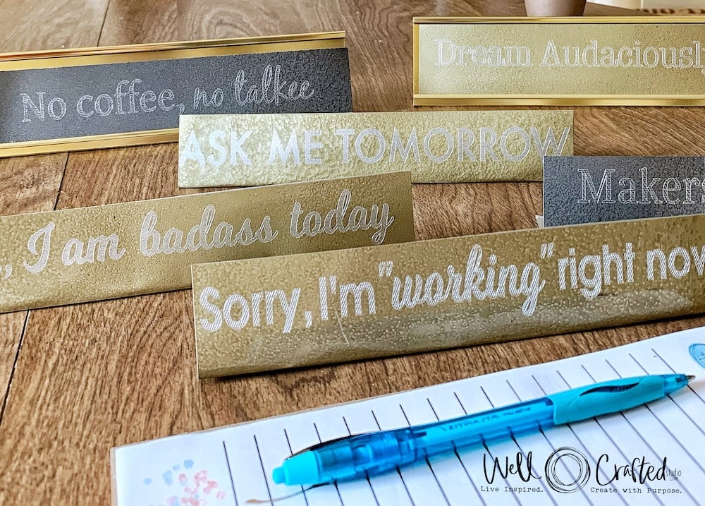 How To Use the Cricut Maker Engraving Tool — Liz on Call