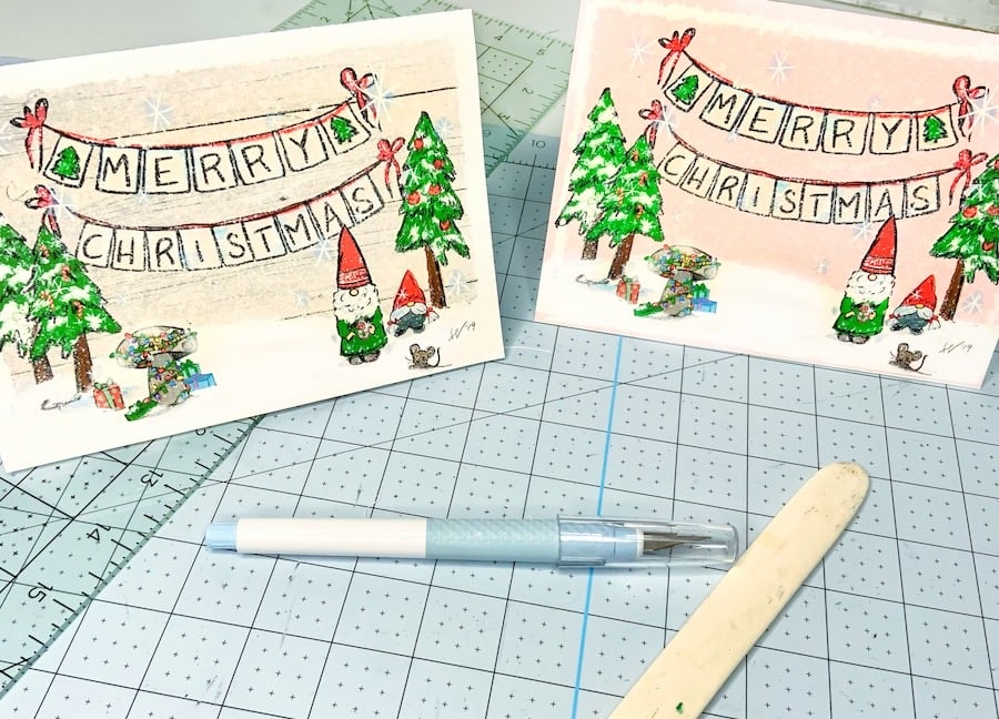 DIY Christmas Cards from Your Procreate Art - Well Crafted Studio