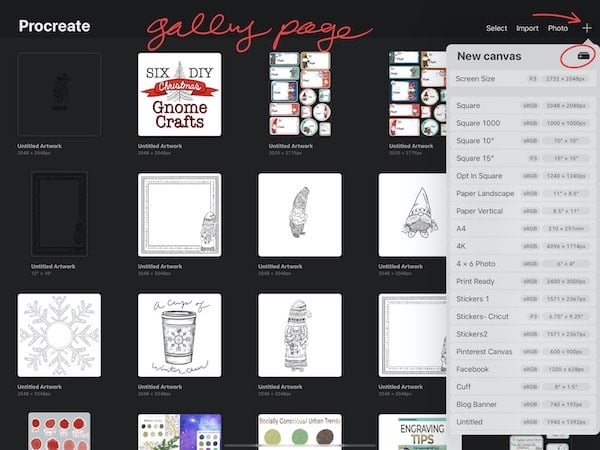 playing card dimensions procreate