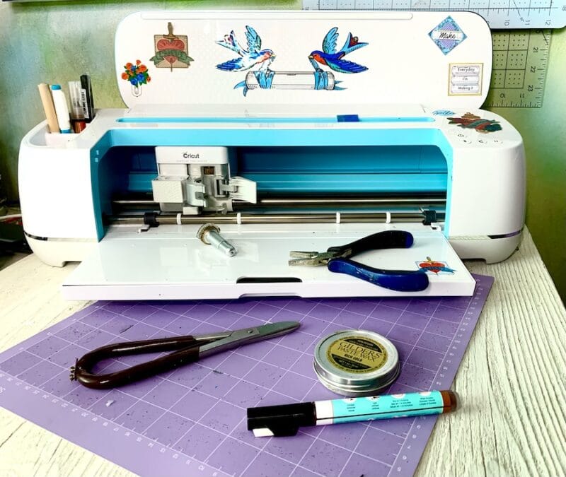 Cricut Maker 3 Machine with Tools and Rainbow Smart Vinyl Bundle