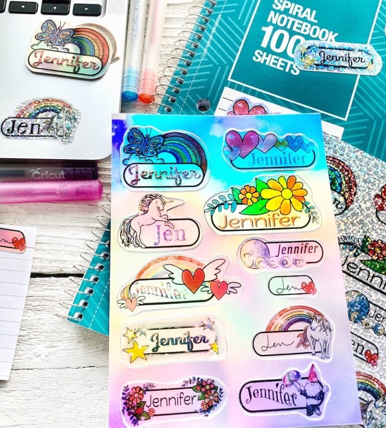 How to Make Easy Name Stickers on Procreate Well Crafted Studio