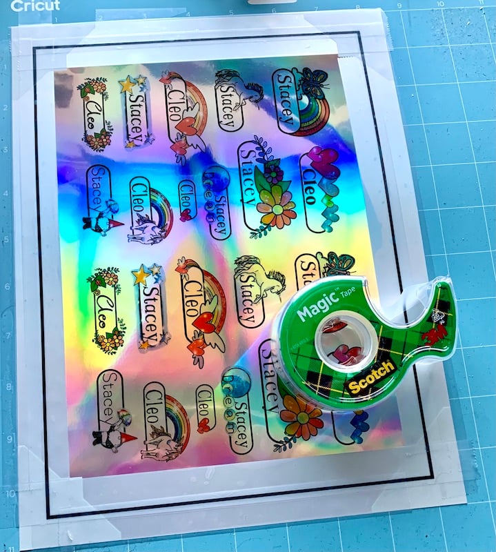 7 Tips For How to Use Silhouette Sticker Paper with Cricut - Well Crafted  Studio