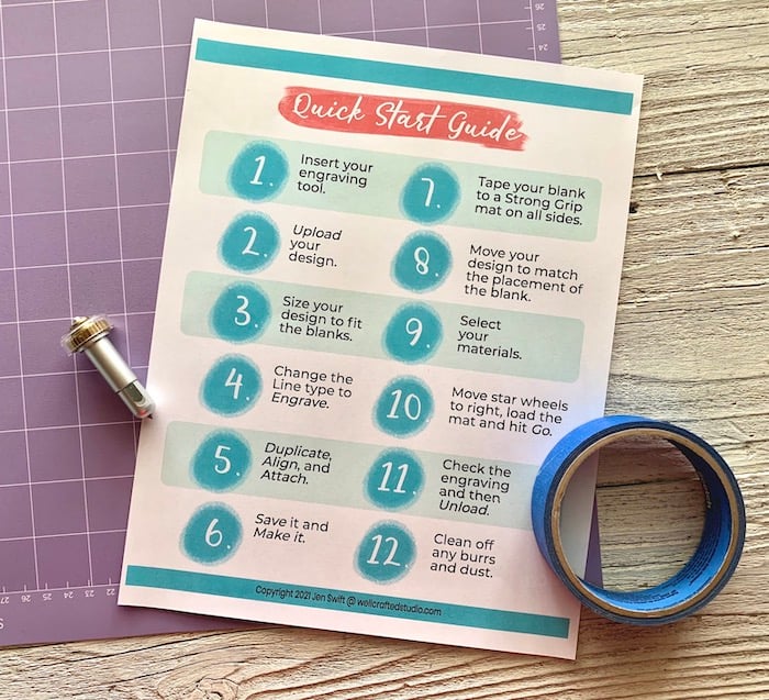 Engraving Tip For Cricut Joy（blue） – Critool