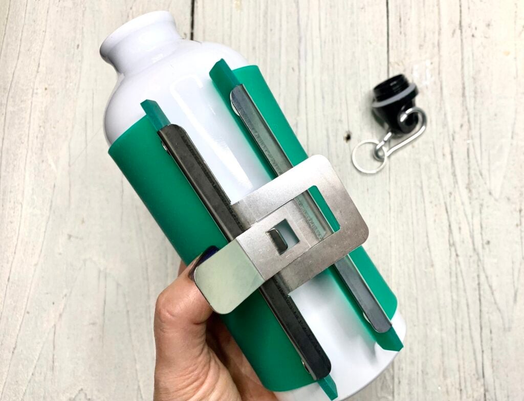 Make Water Bottles with Cricut Mug Press DIY Hack - Well Crafted Studio