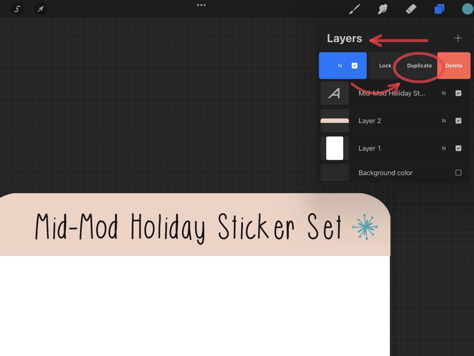 How to Make Sticker Backing Sheets with Procreate and Cricut Well Crafted Studio