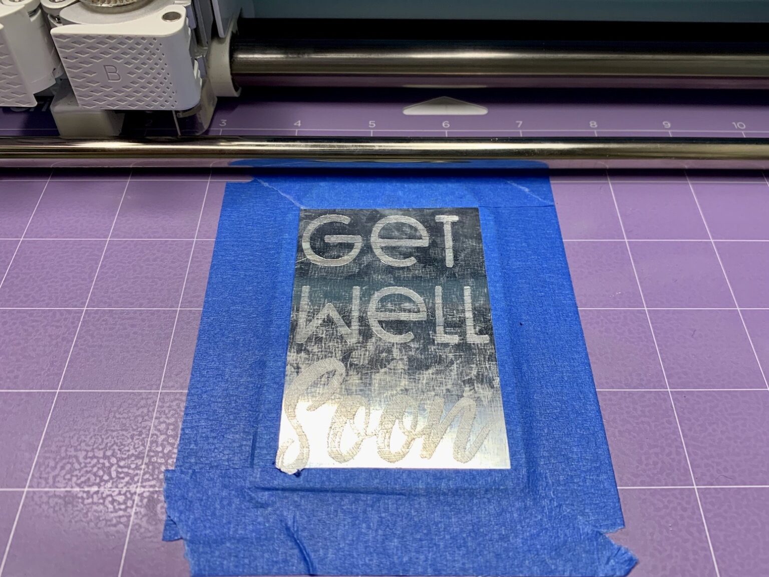 How to Engrave Galvanized Metal with Cricut Well Crafted Studio