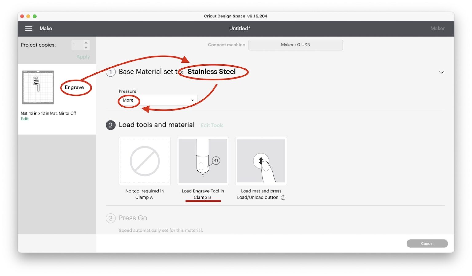 How to Engrave Galvanized Metal with Cricut Well Crafted Studio