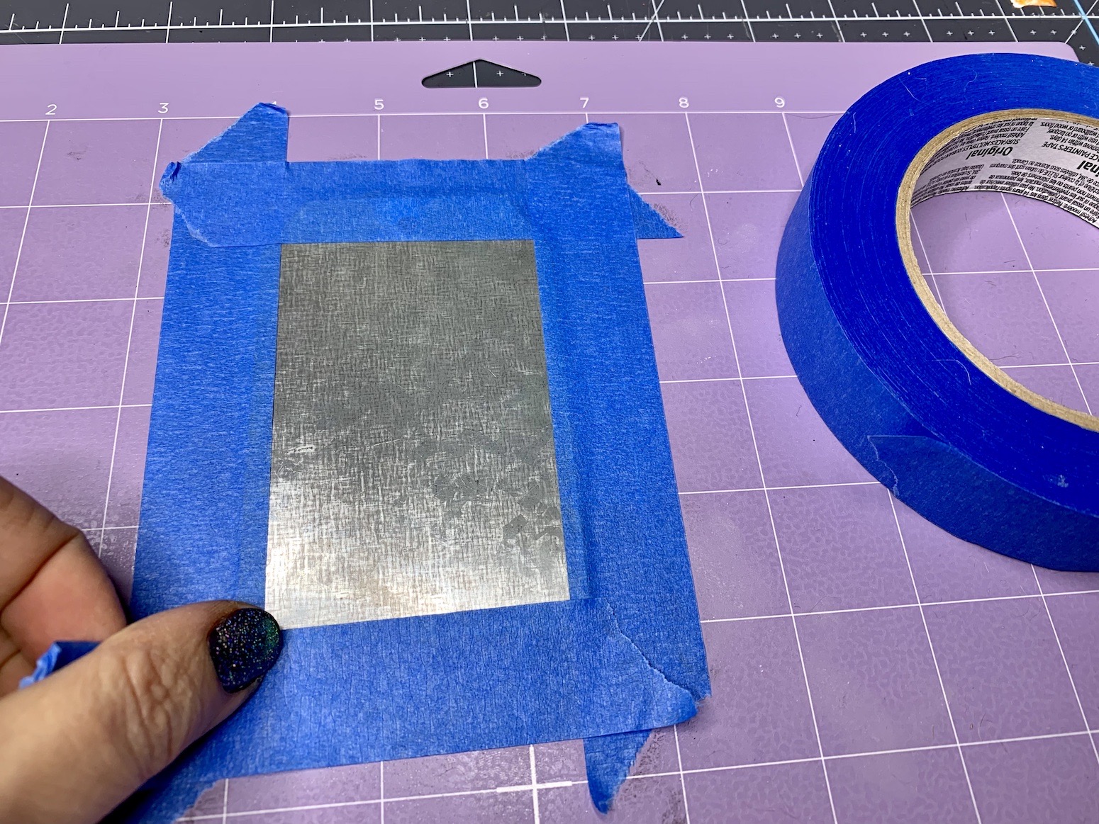 How to Engrave Galvanized Metal with Cricut - Well Crafted Studio