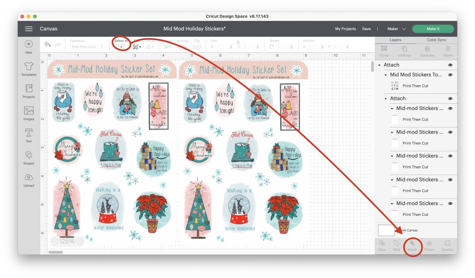 How to Make Sticker Backing Sheets with Procreate and Cricut Well
