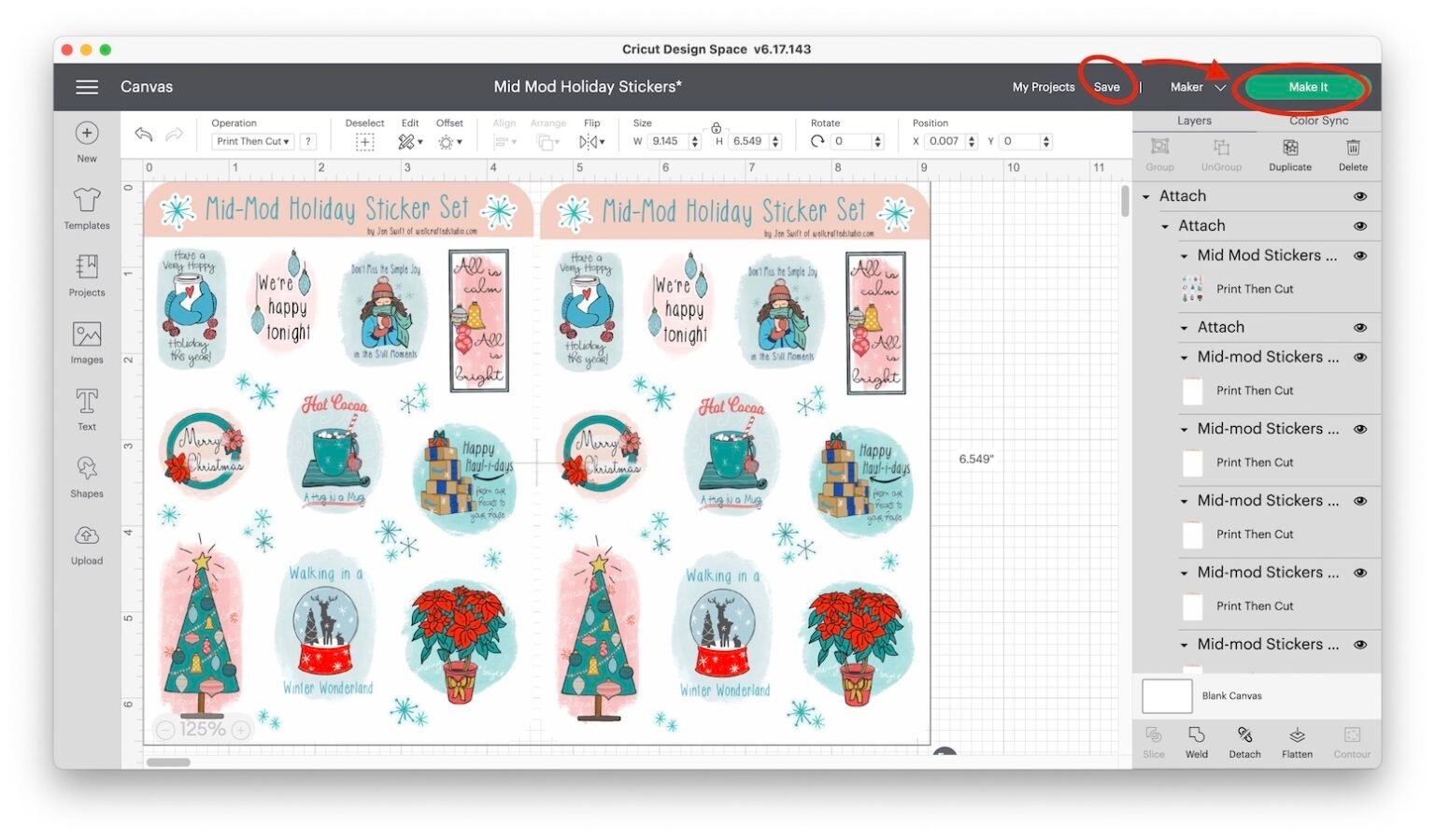 How to Make Sticker Backing Sheets with Procreate and Cricut Well