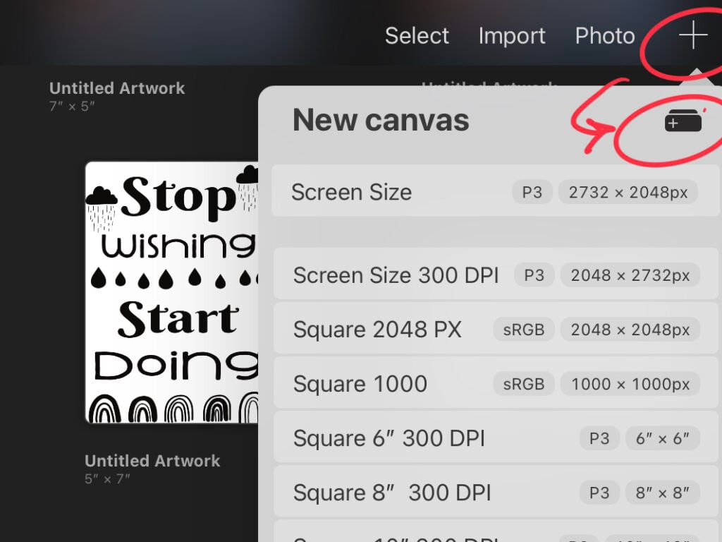 How to DIY a Paint-your-Own Canvas with Procreate + Cricut - Well Crafted  Studio