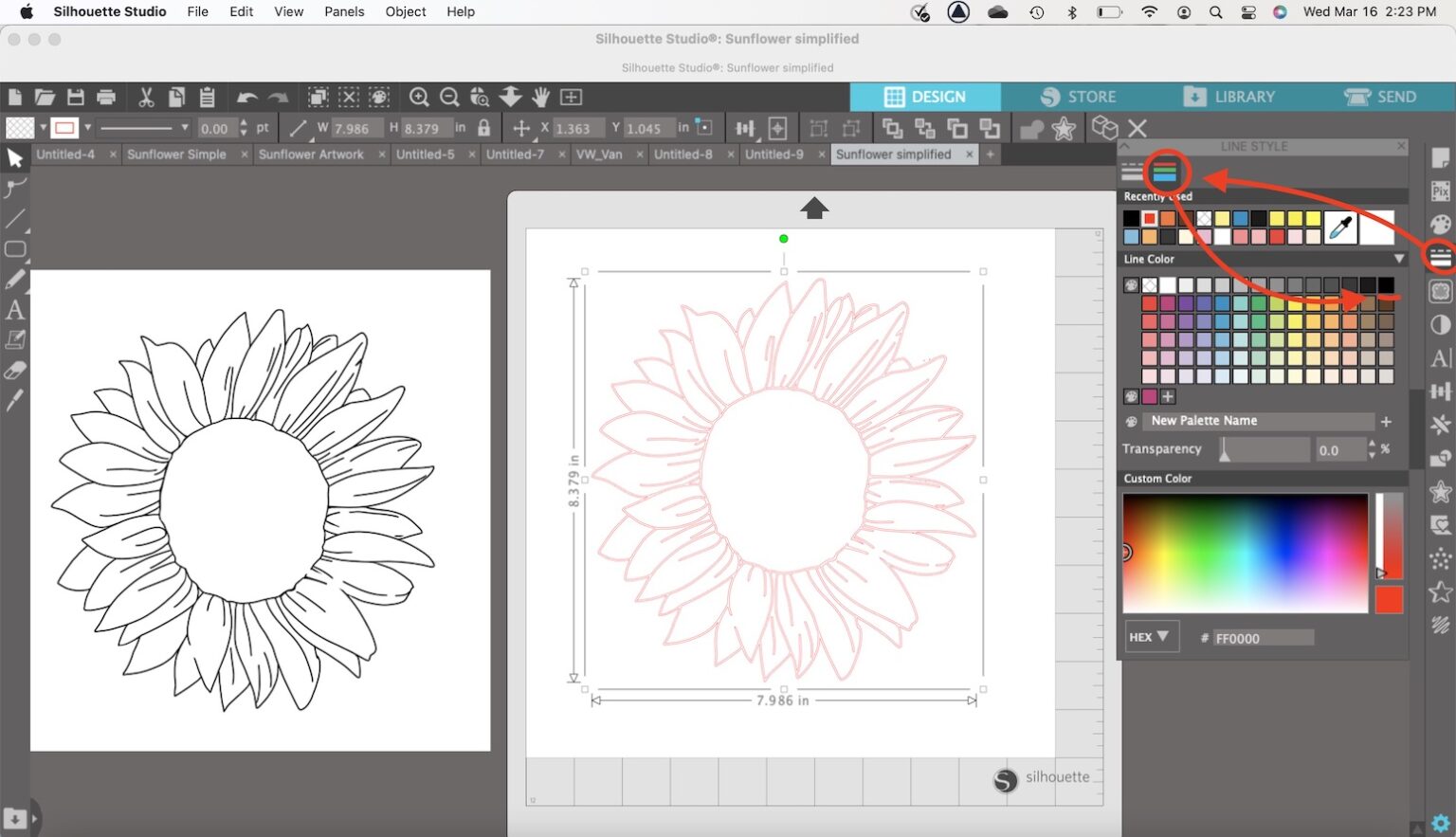 How To Use Silhouette Studio To Make Svg S From Procreate Designs How To Use Silhouette Studio To Make Svg S From Procreate Designs