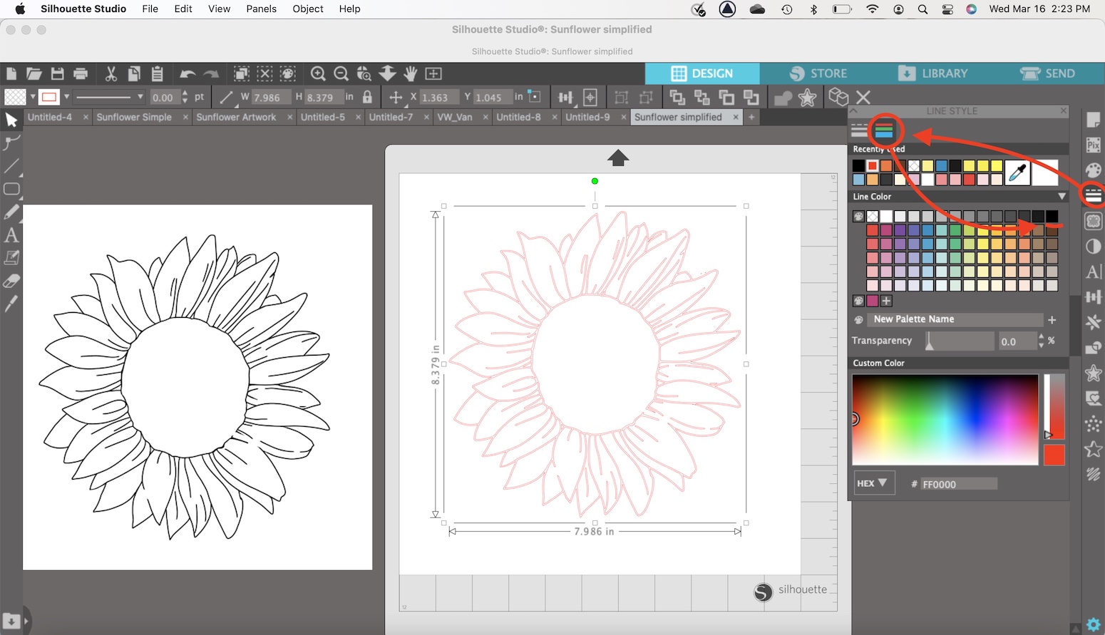 How To Use Silhouette Studio To Make Svg S From Procreate Designs How To Use Silhouette Studio To Make Svg S From Procreate Designs