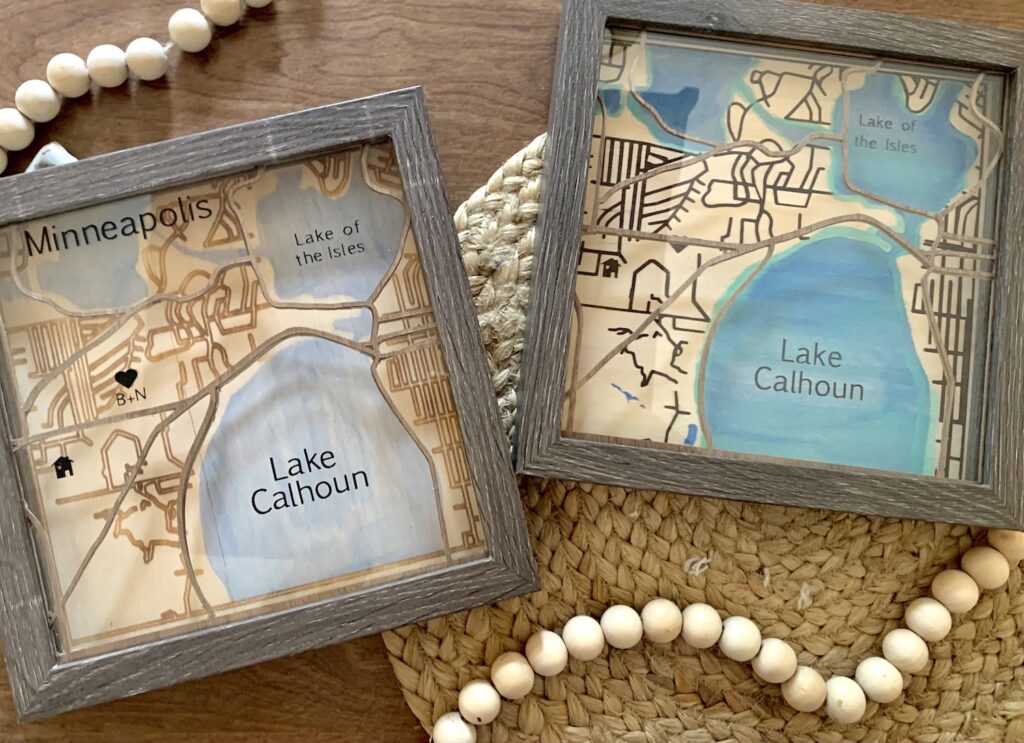 How to Make Layered Maps with Cricut - Well Crafted Studio