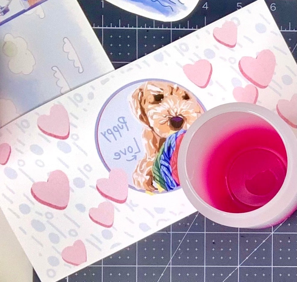 How to Sublimate Glass Tumblers - Well Crafted Studio