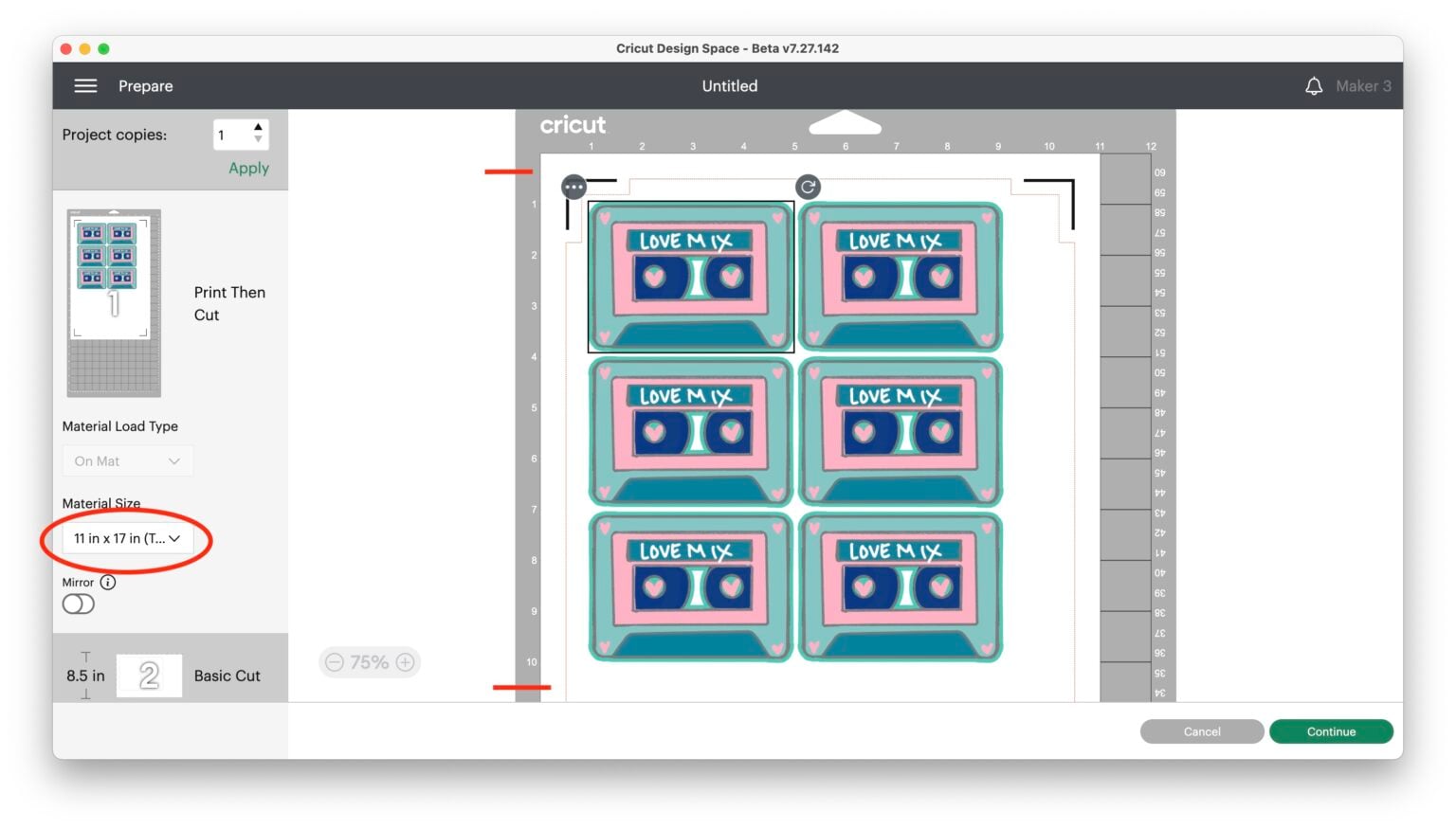 NEW Cricut Print And Cut Sizes + How to Hack Them! - Well Crafted Studio